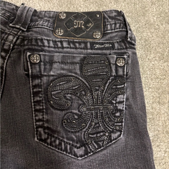 Miss Me black skinny jeans! STYLE NO: JP61135 - Picture 4 of 6